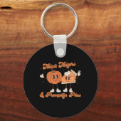 Porte-clés Épais cuisses et Citrouilles tartes Ba1 (Recto)