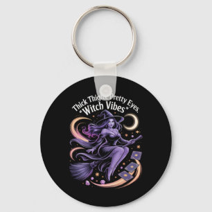 Porte-clés Épais cuisses Jolies Yeux Vibes sorcières Hall mys
