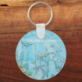 Porte-clés Épave de récif corallien (Recto)