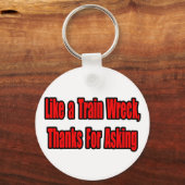 Porte-clés Épave du train du cancer (Recto)