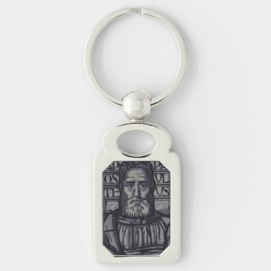 Porte-clés Épée de l'Esprit Saint Paul Art Graphique Sacré (Devant)