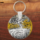 Porte-clés Éphésiens 3:17 (Recto)