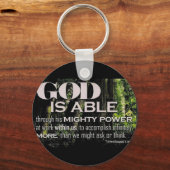 Porte-clés Éphésiens 3:20 (Recto)