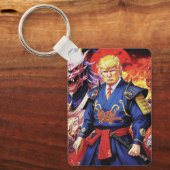 Porte-clés Epic Trump Samurai Anime (Recto)