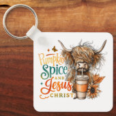 Porte-clés Épice citrouille... (Recto)