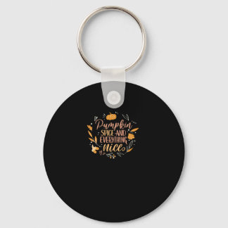 Porte-clés Épice citrouille Et Tout Ce Beau Mème D'Automne De