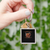 Porte-clés Épice citrouille & Tout Nice Mème Drôle (main)