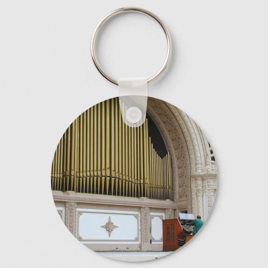 Porte-clés Épices d'orgue de tuyau (Recto)