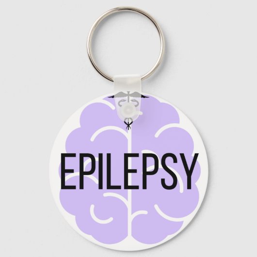 Porte-clés Épilepsie (Recto)