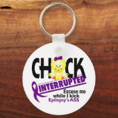 Porte-clés Épilepsie Chick Interrompu 2 (Recto)