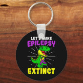 Porte-clés Epilepsie Guerrier Epileptique Extinct Dinosaure S (Recto)