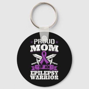 Porte-clés Epilepsie Guerrier Maman Epileptique Saisie Troubl