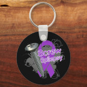 Porte-clés Épilepsie vissée (Recto)