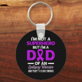 Porte-clés Epilepsy Awareness Epileptic Warrior Survivor 26 (Recto)