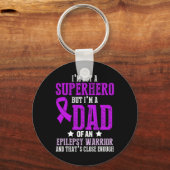 Porte-clés Epilepsy Awareness Epileptic Warrior Survivor 6 (Recto)