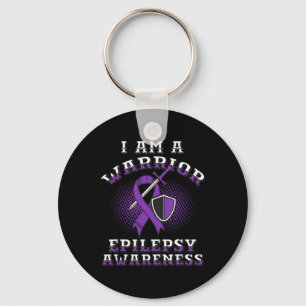 Porte-clés Epilepsy Warrior Epilepsia Epilepsie Epileptic Sei