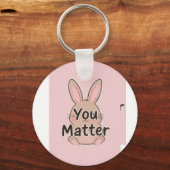 Porte-clés Épingle You Matter - Accessoire de sensibilisation (Recto)