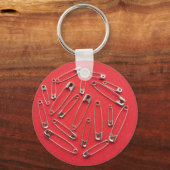Porte-clés Épingles de sécurité (Recto)