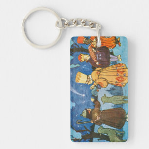 Porte-clés Epiphany Three Kings from the East by Zdenek Guth