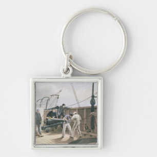 Porte-clés Épissure du câble après le premier accident sur