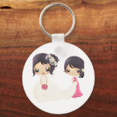 Porte-clés Épouse et femme d'honneur (Recto)