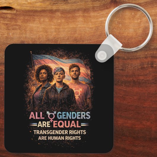 Porte-clés Equal Under Every Flag (Verso)