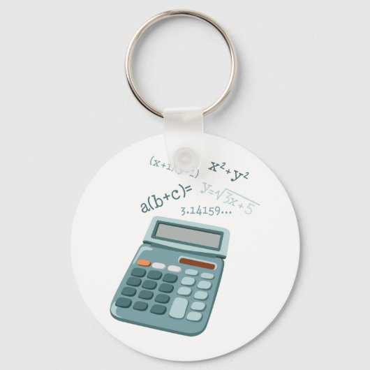 Porte-clés Équations mathématiques (Recto)