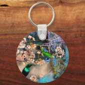 Porte-clés Equinoxe du printemps, chaîne clé (Recto)