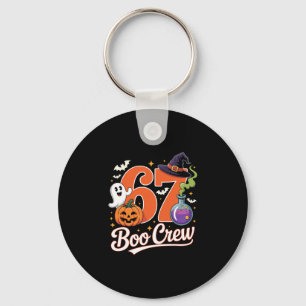 Porte-clés Équipage 67 Boo Drôle d'Halloween Fantôme Sorcière