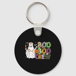 Porte-clés Équipage Boo Boo Infirmière Drôle Fantôme Citrouil