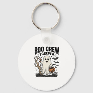 Porte-clés Équipage Boo Forever Vintage Ghost Halloween T-Shi