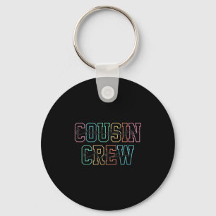 Porte-clés Équipage de Cousins Famille Assortie Cousins Garço