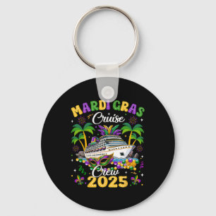 Porte-clés Équipage de croisière Mardi Gras 2025 Voyage La No