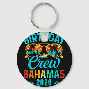 Porte-clés équipage de vacances d'anniversaire aux Bahamas 20