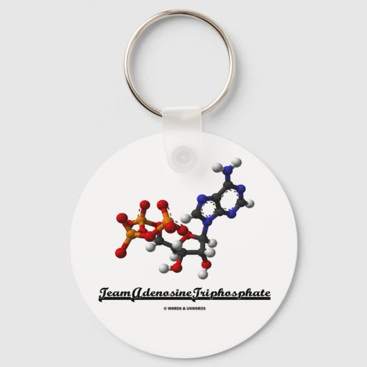 Porte-clés Équipe Adenosine Triphosphate (ATP) (Recto)