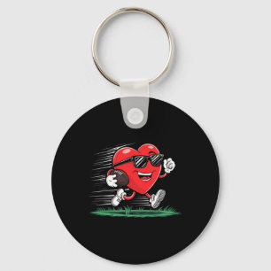 Porte-clés Équipe américaine de footll de la Saint-Valentin H