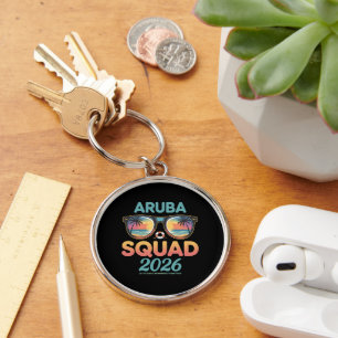 Porte-clés Équipe Aruba 2026 Rétro
