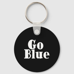 Porte-clés Équipe Bleue Esprit d'équipe Gear Color War Bleu R