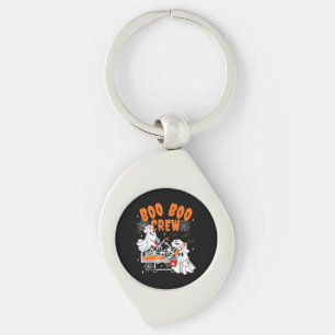 Porte-clés Équipe Boo Boo Halloween Fantôme Infirmière