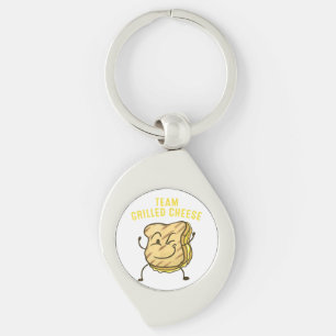 Porte-clés Équipe cool Fromage Grillé Cadeau Drôle Squad Toas