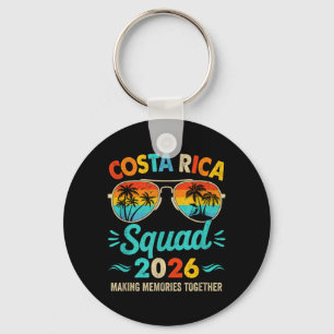 Porte-clés Équipe Costa Rica 2026 Vacances Amis Famille