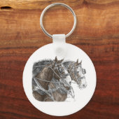 Porte-clés Équipe cycliste Clydesdale (Recto)