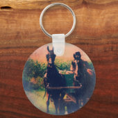Porte-clés Équipe d'Amish Horse (Recto)