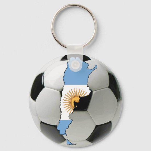 Porte-clés Équipe d'Argentine (Recto)