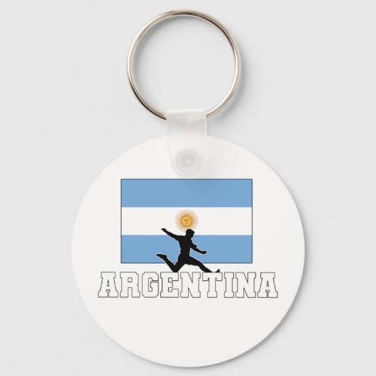 Porte-clés Équipe d'Argentine de football (Recto)