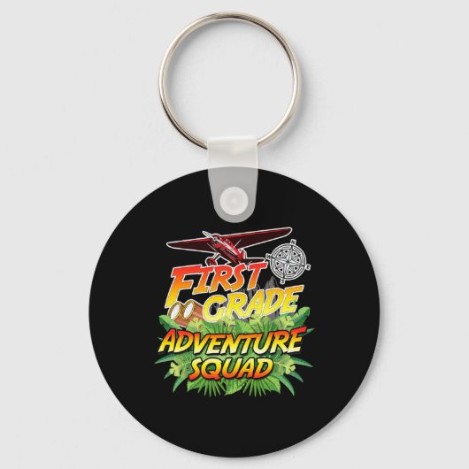Porte-clés Équipe d'Aventure de niveau secondaire - Safari Th (Recto)
