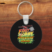 Porte-clés Équipe d'Aventure de niveau secondaire - Safari Th (Recto)