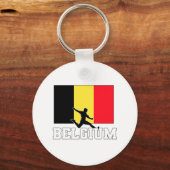 Porte-clés Équipe de Belgique de football (Recto)