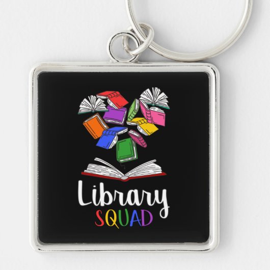 Porte-clés Équipe de bibliothèque I (Devant)