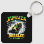Porte-clés Équipe de bobsleigh jamaïcain (Dos)